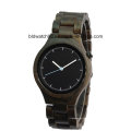 Montre-bracelet en bois pour homme avec logo en bois sur mesure